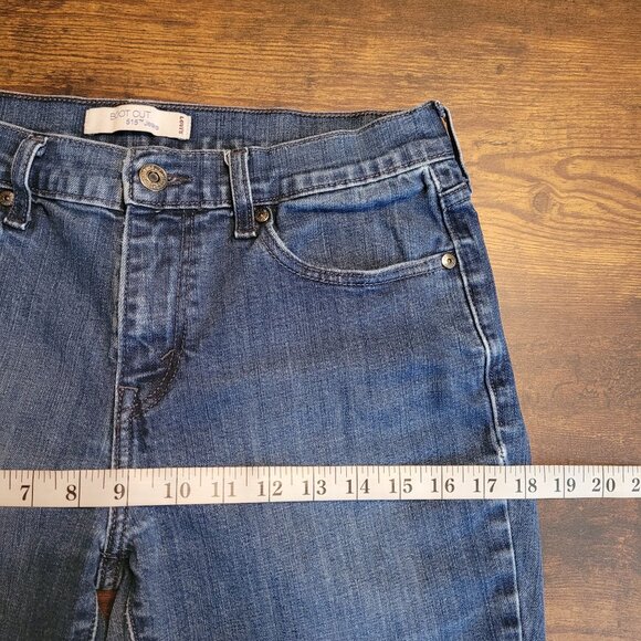 Levi's Jeans 8 S Bootcut 515 Mid Rise Studded Pockets Western Stretch - Picture 6 of 10